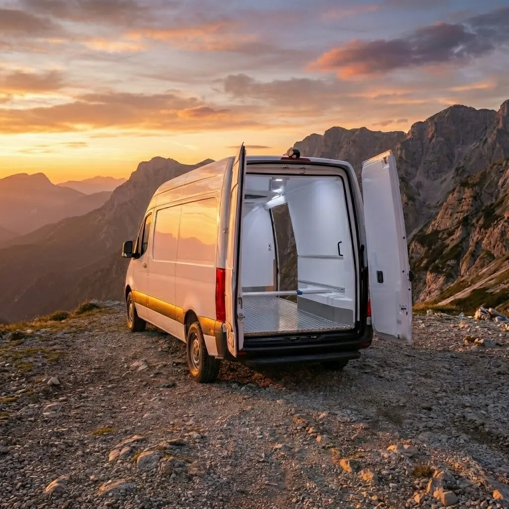 Mercedes-Benz eSprinter als Kerstner Kühlfahrzeug
