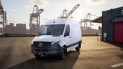 Mercedes-Benz eSprinter — produkty świeże; chłodzenie elektryczne