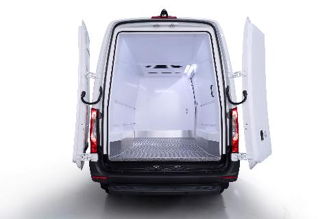 Mercedes-Benz eSprinter — produkty świeże; chłodzenie elektryczne