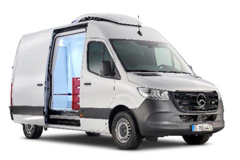 Mercedes-Benz Sprinter VS30 – μεταφορά κατεψυγμένων προϊόντων – κίνηση μέσω ιμάντα